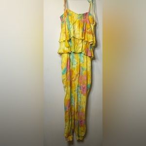 NWT tie-dye jumpsuit